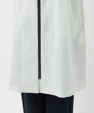 NHUGF37450 GIANNI LO GIUDICE(小さいサイズ)(メゾン ドゥ サンク) ナイロンストレッチタフタコート グリーン