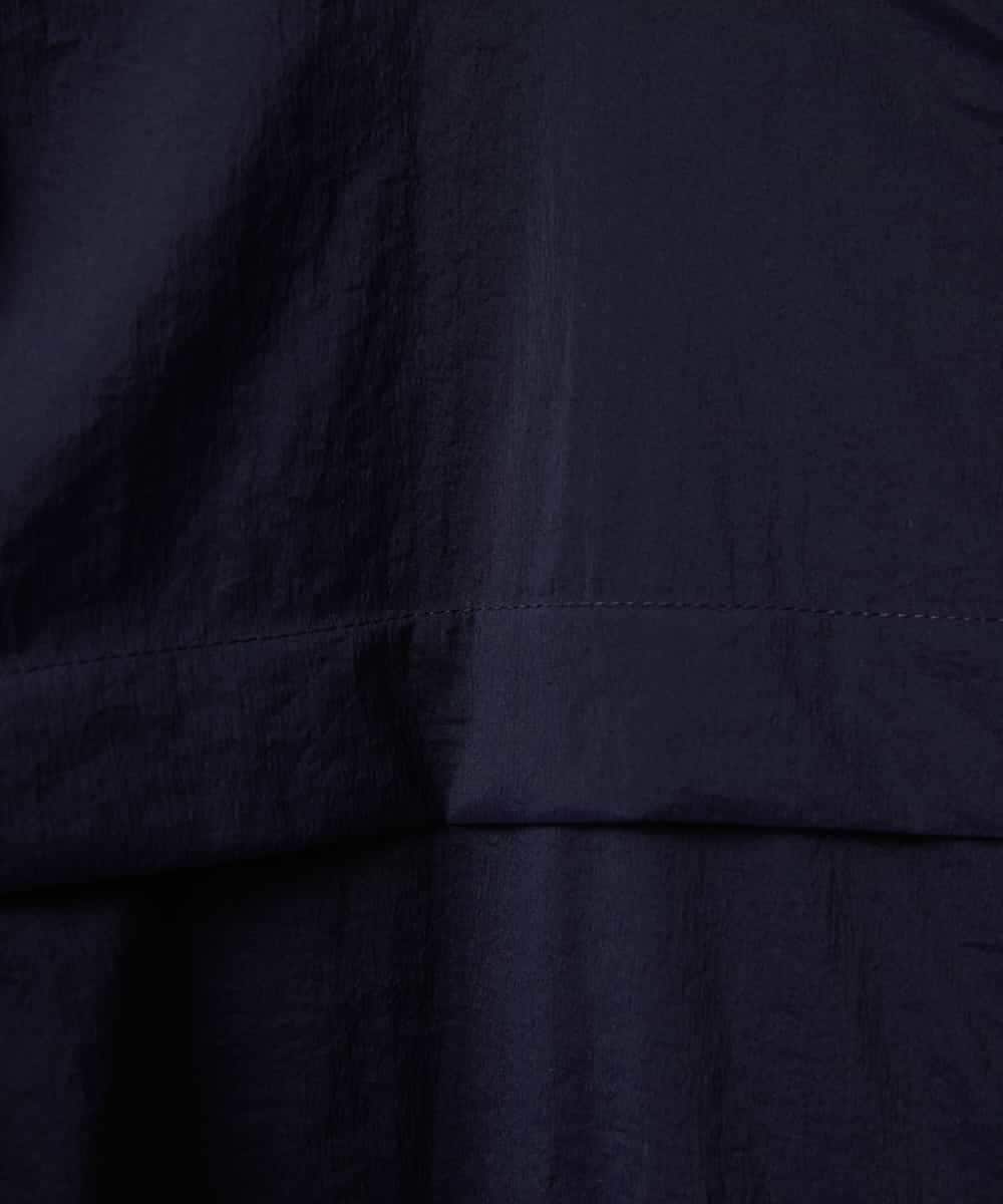 NHUGF37450 GIANNI LO GIUDICE(小さいサイズ)(メゾン ドゥ サンク) ナイロンストレッチタフタコート グリーン