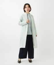 NHUGF37450 GIANNI LO GIUDICE(小さいサイズ)(メゾン ドゥ サンク) ナイロンストレッチタフタコート グリーン