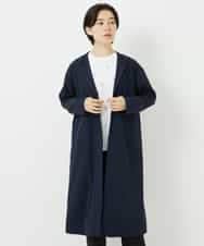NHUHC90390 GIANNI LO GIUDICE(小さいサイズ)(メゾン ドゥ サンク) [撥水加工]ナイロンリぺレントロングコート カーキ