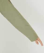 NHUHC90390 GIANNI LO GIUDICE(小さいサイズ)(メゾン ドゥ サンク) [撥水加工]ナイロンリぺレントロングコート カーキ