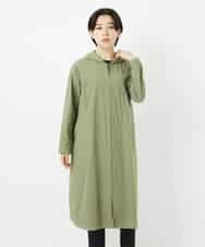 NHUHC90390 GIANNI LO GIUDICE(小さいサイズ)(メゾン ドゥ サンク) [撥水加工]ナイロンリぺレントロングコート カーキ