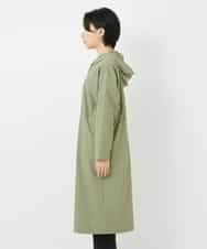 NHUHC90390 GIANNI LO GIUDICE(小さいサイズ)(メゾン ドゥ サンク) [撥水加工]ナイロンリぺレントロングコート カーキ