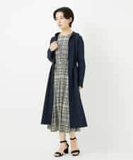 NHUHC90390 GIANNI LO GIUDICE(小さいサイズ)(メゾン ドゥ サンク) [撥水加工]ナイロンリぺレントロングコート カーキ