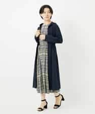 NHUHC90390 GIANNI LO GIUDICE(小さいサイズ)(メゾン ドゥ サンク) [撥水加工]ナイロンリぺレントロングコート カーキ