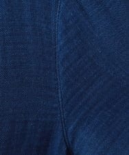 NHUJS14450 GIANNI LO GIUDICE(小さいサイズ)(メゾン ドゥ サンク) 二重織ガーゼデニムライトコート ネイビー
