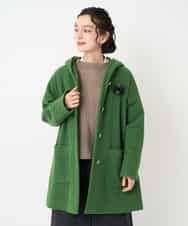 NHVAE32590 GIANNI LO GIUDICE(小さいサイズ)(メゾン ドゥ サンク) ウールモッサフーディーコート ベージュ