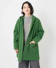 NHVAE32590 GIANNI LO GIUDICE(小さいサイズ)(メゾン ドゥ サンク) ウールモッサフーディーコート ベージュ