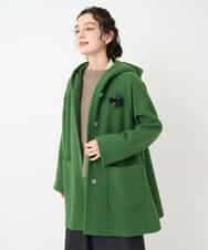 NHVAE32590 GIANNI LO GIUDICE(小さいサイズ)(メゾン ドゥ サンク) ウールモッサフーディーコート ベージュ