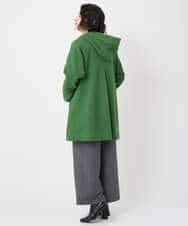 NHVAE32590 GIANNI LO GIUDICE(小さいサイズ)(メゾン ドゥ サンク) ウールモッサフーディーコート ベージュ