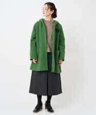 NHVAE32590 GIANNI LO GIUDICE(小さいサイズ)(メゾン ドゥ サンク) ウールモッサフーディーコート ベージュ