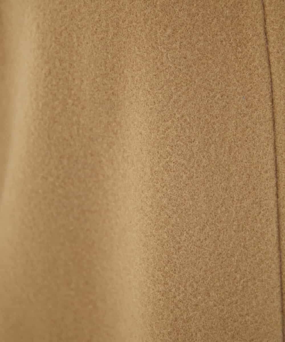 NHVAE32590 GIANNI LO GIUDICE(小さいサイズ)(メゾン ドゥ サンク) ウールモッサフーディーコート ベージュ