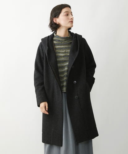 NHVAW23630 GIANNI LO GIUDICE(小さいサイズ) [日本製]ダブルノットモッサーフーディーコート
