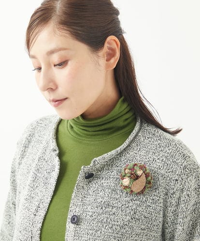 NK2AB06090 GIANNI LO GIUDICE [日本製]モーリーブローチ