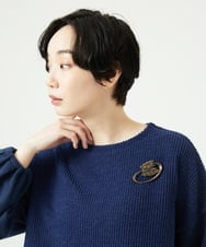 NK2AE12110 GIANNI LO GIUDICE(ジャンニ ロ ジュディチェ) [日本製]リーフブローチ2WAYネックレス ゴールド