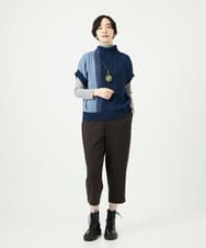 NK2AE13090 GIANNI LO GIUDICE(ジャンニ ロ ジュディチェ) [日本製]フェルトトップネックレス グリーン