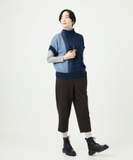NK2AE13090 GIANNI LO GIUDICE(ジャンニ ロ ジュディチェ) [日本製]フェルトトップネックレス グリーン
