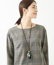 NK2AV01140 GIANNI LO GIUDICE(ジャンニ ロ ジュディチェ) [日本製]カラフルパーツワントップネックレス シルバー