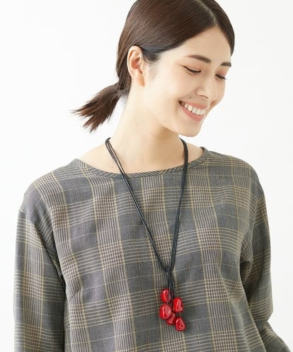 NK2AV04100 GIANNI LO GIUDICE 木の実風パーツネックレス