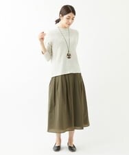 NK2AV05090 GIANNI LO GIUDICE(ジャンニ ロ ジュディチェ) [日本製]ウッドパーツワントップネックレス ピンク