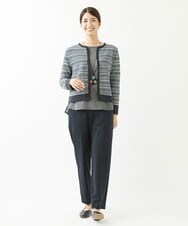 NK2AV05090 GIANNI LO GIUDICE(ジャンニ ロ ジュディチェ) [日本製]ウッドパーツワントップネックレス ライトブルー