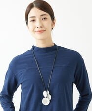 NK2AV09080 GIANNI LO GIUDICE(ジャンニ ロ ジュディチェ) 銀プレートワントップネックレス シルバー
