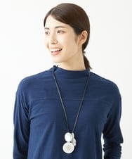 NK2AV09080 GIANNI LO GIUDICE(ジャンニ ロ ジュディチェ) 銀プレートワントップネックレス シルバー