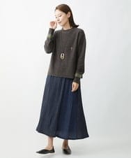 NK2AW03080 GIANNI LO GIUDICE(ジャンニ ロ ジュディチェ) [日本製]アボリジニネックレス ベージュ