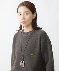 NK2AW03080 GIANNI LO GIUDICE(ジャンニ ロ ジュディチェ) [日本製]アボリジニネックレス ベージュ