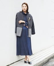 NK2AW05090 GIANNI LO GIUDICE(ジャンニ ロ ジュディチェ) [日本製]木の葉ブローチ ブラウン