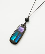 NK2ED02100 GIANNI LO GIUDICE(ジャンニ ロ ジュディチェ) マルチカラーレジンネックレス ブラウン