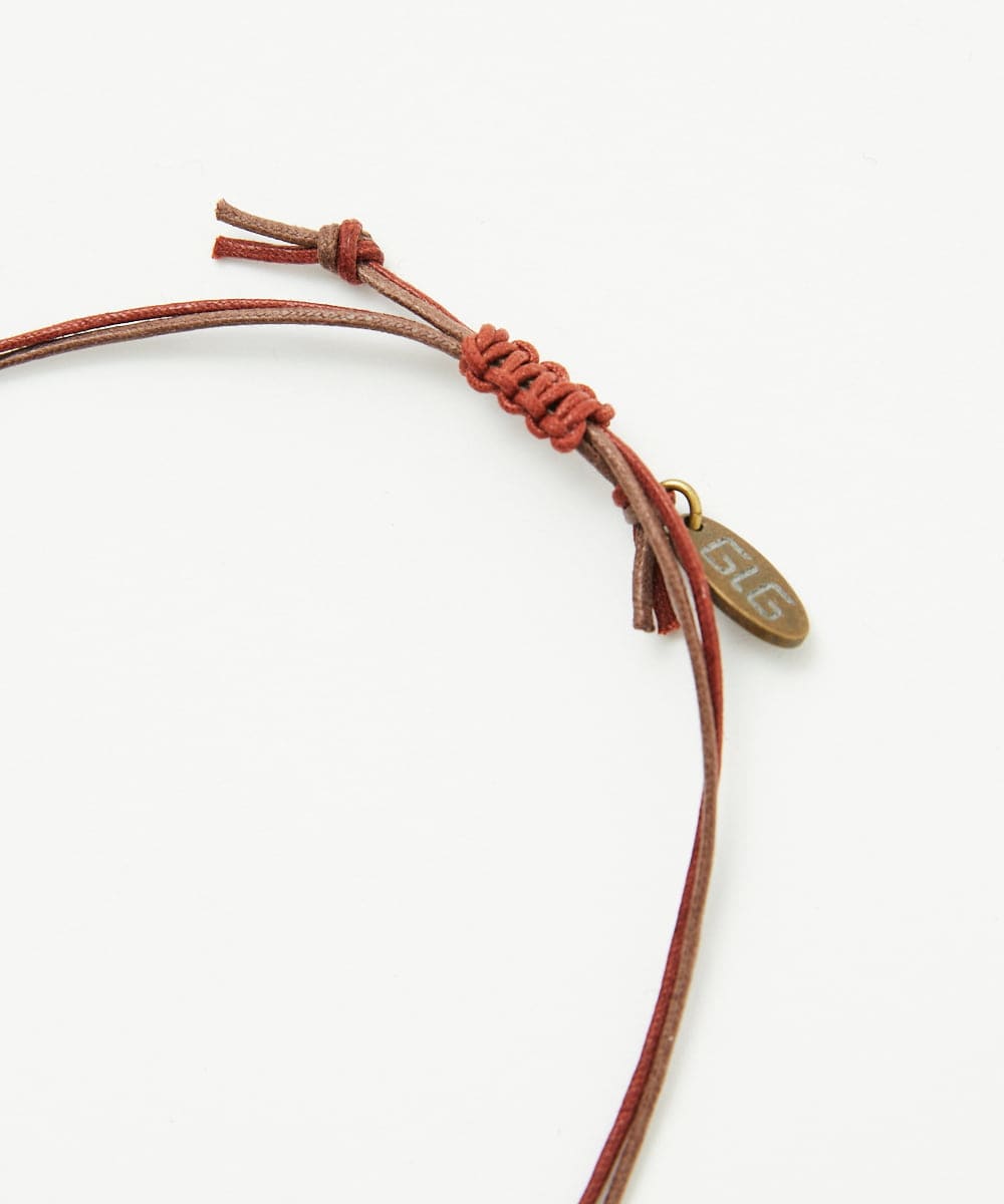 NK2ED04090 GIANNI LO GIUDICE(ジャンニ ロ ジュディチェ) リーフフラワーネックレス グリーン