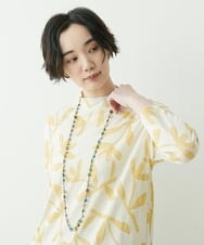 NK2ET04080 GIANNI LO GIUDICE(ジャンニ ロ ジュディチェ) パールヴァティーシェルビーズネックレス オフホワイト