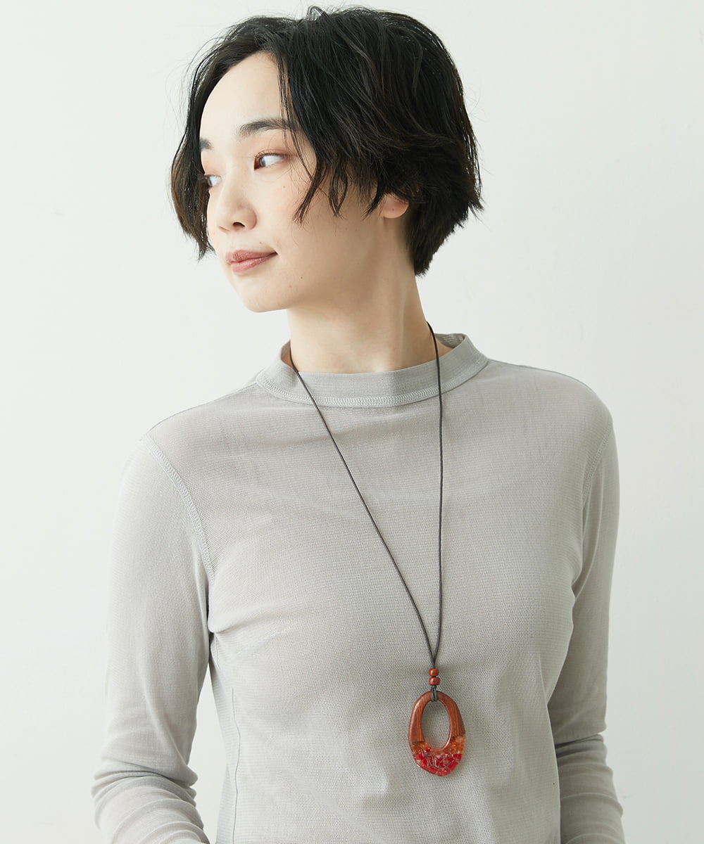 NK2ET05080 GIANNI LO GIUDICE [日本製]フレイワントップネックレス
