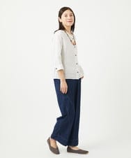 NK2GA21130 GIANNI LO GIUDICE(ジャンニ ロ ジュディチェ) [日本製]ウッドビーズストーンネックレス ブラウン