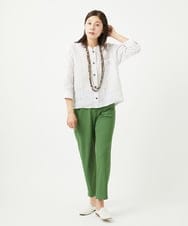 NK2GA22110 GIANNI LO GIUDICE(ジャンニ ロ ジュディチェ) ウッドビーズネックレス ブラウン