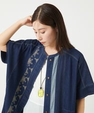 NK2GA24100 GIANNI LO GIUDICE(ジャンニ ロ ジュディチェ) [日本製]ラメレジンネックレス イエロー