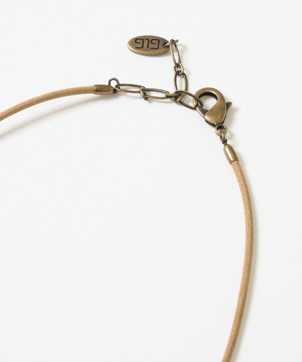 NK2GE40100 GIANNI LO GIUDICE(エミリオ ロバ) [日本製]ガラスビーズネックレス ライトブルー