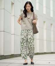 NK2GE41100 GIANNI LO GIUDICE(ジャンニ ロ ジュディチェ) [洗える]グラデーションウッドネックレス ゴールド