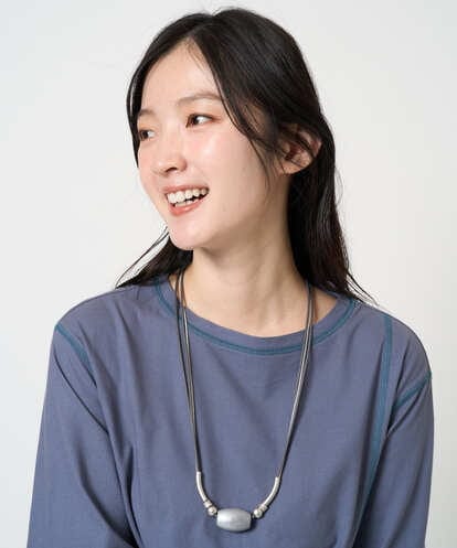 NK2GE41100 GIANNI LO GIUDICE [洗える]グラデーションウッドネックレス