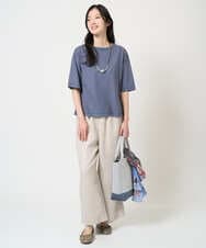 NK2GE41100 GIANNI LO GIUDICE(ジャンニ ロ ジュディチェ) [洗える]グラデーションウッドネックレス シルバー