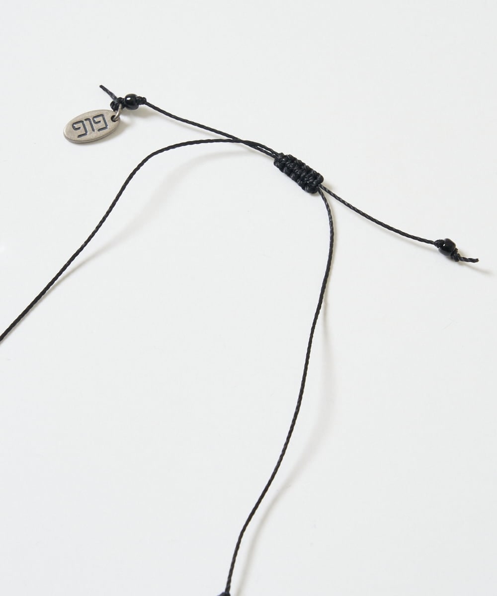 NK2GE42090 GIANNI LO GIUDICE(ジャンニ ロ ジュディチェ) [日本製]ウッド＆ストーンビーズネックレス グリーン