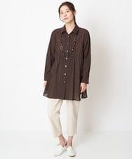 NK2GS01130 GIANNI LO GIUDICE(ジャンニ ロ ジュディチェ) [日本製]ウッドビーズネックレス ブラウン