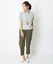 NK2GS05080 GIANNI LO GIUDICE(ジャンニ ロ ジュディチェ) [日本製]シュレックウッドガラスネックレス グリーン