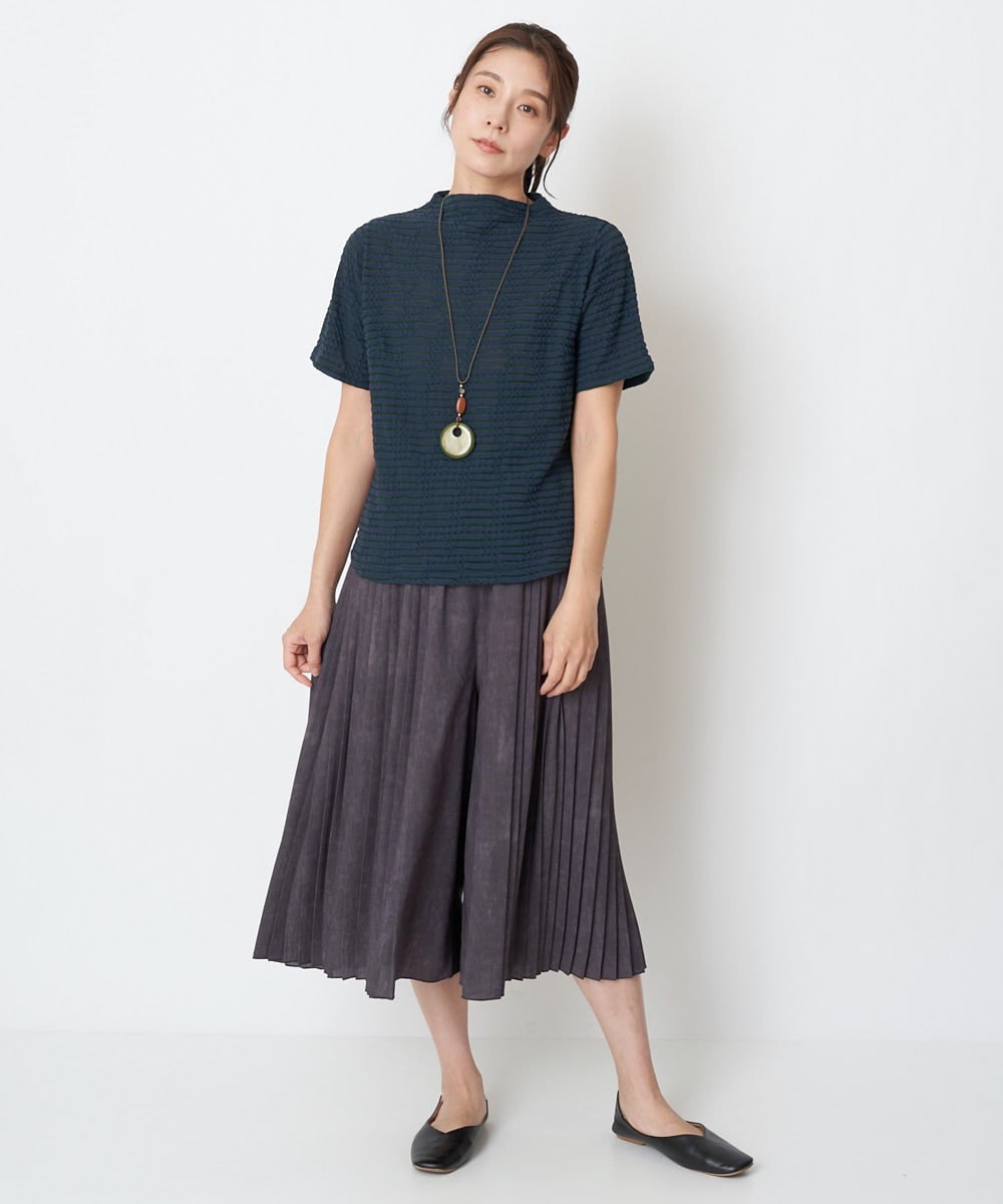 NK2GS05080 GIANNI LO GIUDICE(ジャンニ ロ ジュディチェ) [日本製]シュレックウッドガラスネックレス グリーン