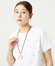 NK2HA01080 GIANNI LO GIUDICE(ジャンニ ロ ジュディチェ) レインドロップレックレス ゴールド