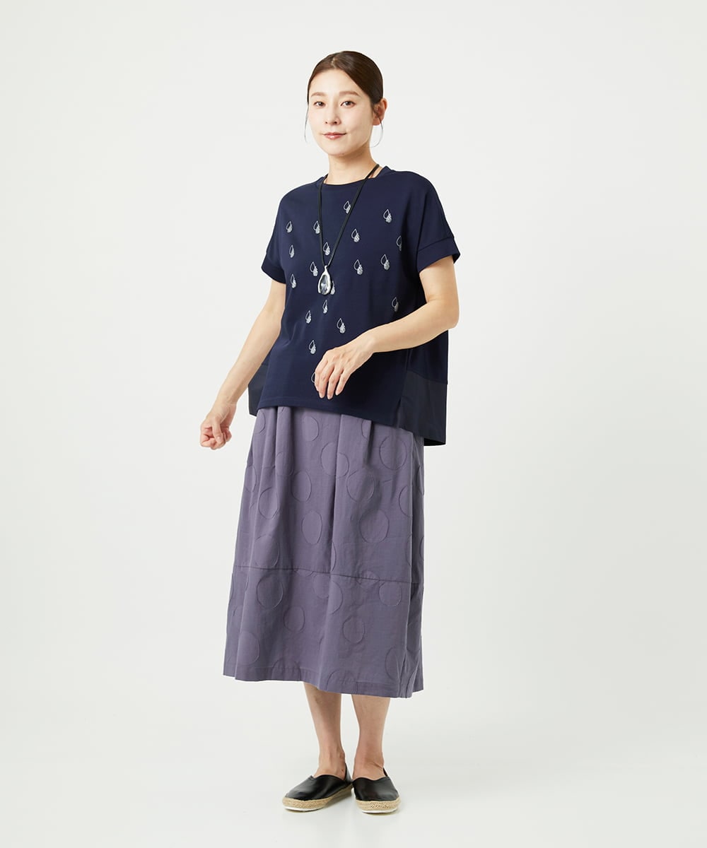NK2HA01080 GIANNI LO GIUDICE(ジャンニ ロ ジュディチェ) レインドロップレックレス シルバー