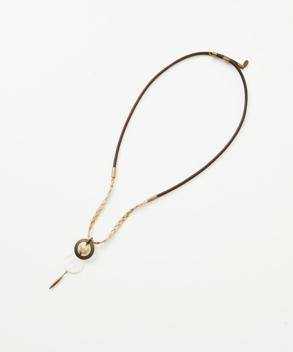NK2JB02110 GIANNI LO GIUDICE [日本製]サークルリングネックレス
