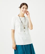 NK2JB02110 GIANNI LO GIUDICE(ジャンニ ロ ジュディチェ) [日本製]サークルリングネックレス ブラウン