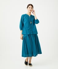 NK2JB03090 GIANNI LO GIUDICE(ジャンニ ロ ジュディチェ) [日本製]クロスラミナネックレス ブルー